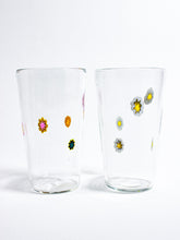 Load image into Gallery viewer, Floral Pint Glass - Pattern Play Glass - Berte
