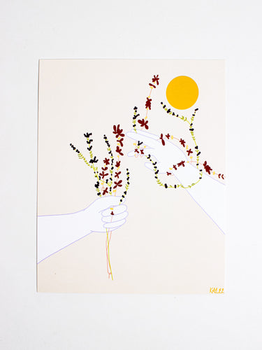 To the Sun Print - Kalee Bly Choiniere - Berte