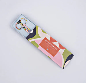 Abstract Print Scissors - The Completist - Berte
