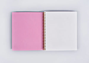 Athens Soft Cover Wiro Notebook - The Completist - Berte