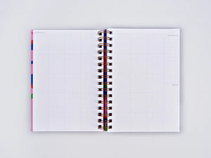 Athens Hard Cover Undated Weekly Planner - The Completist - Berte