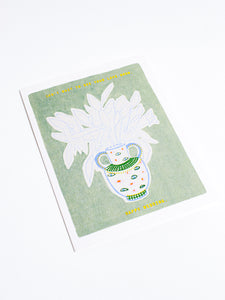 Can't Wait to See Your Love Grow Wedding Card - Someday Studio - Berte