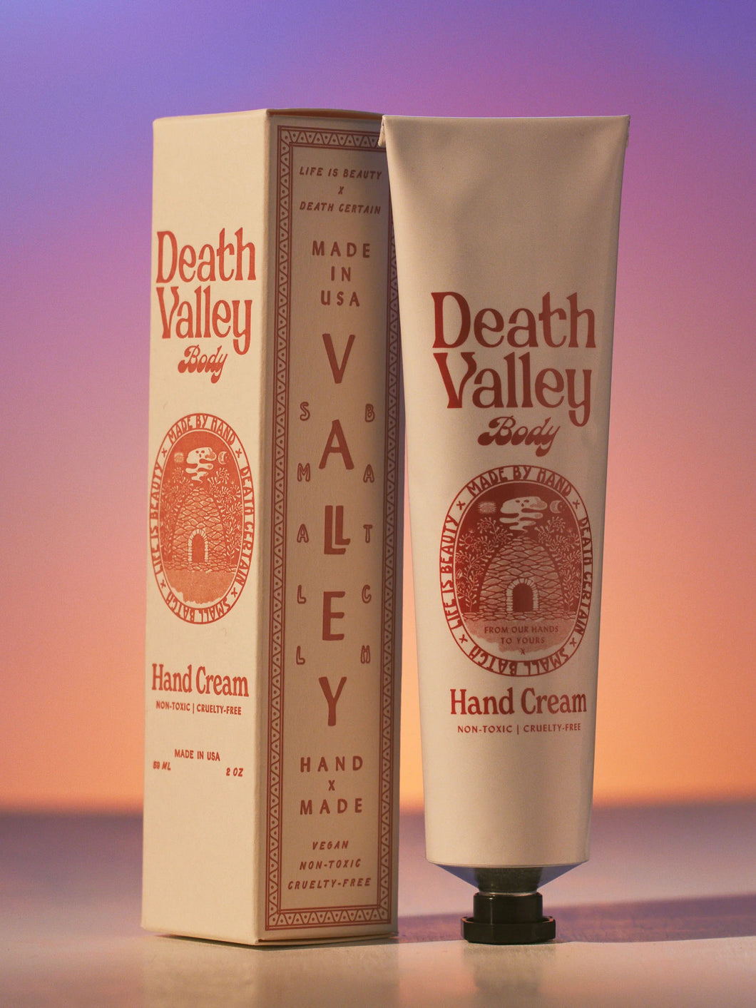 Death Valley Body Hand Cream - Death Valley Nails - Berte