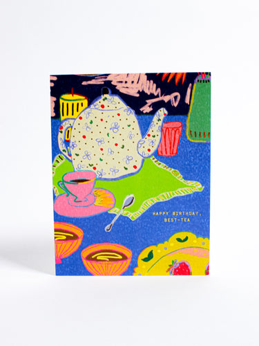 Happy Birthday Best-Tea Card - Someday Studio - Berte