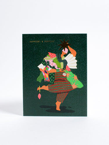 Happiest & Merriest Card - Someday Studio - Berte
