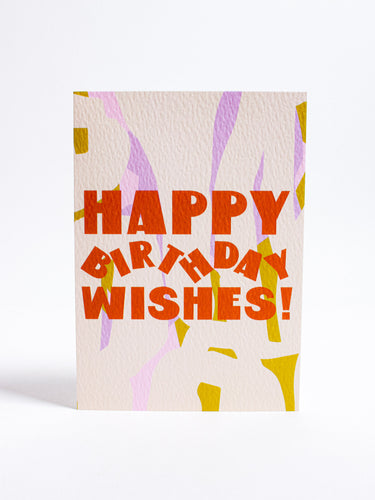 Happy Birthday Wishes Card - The Completist - Berte
