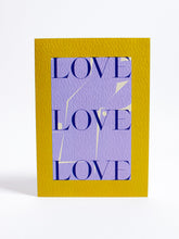 Load image into Gallery viewer, Love Love Love Card - The Completist - Berte
