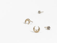 Load image into Gallery viewer, Luna Studs - Sara Golden Jewelry - Berte
