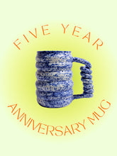 Load image into Gallery viewer, Mega Boinggg! Crystallized Mug: 5 Year Anniversary - Kuu Pottery - Berte
