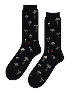 Mushroom Men’s Crew Socks - Hansel from Basel - Berte