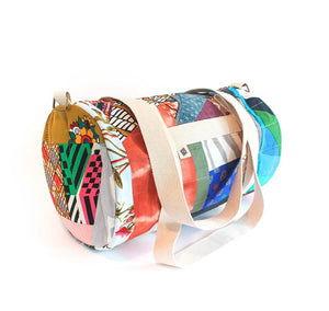 Patchwork Weekender Bag - Les Textiles Vagabonds - Berte