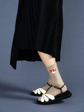 Load image into Gallery viewer, Red Cap Cashmere Crew Socks - Hansel from Basel - Berte
