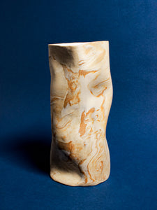 Swirly Crinkle Vase - Days Eye Ceramics - Berte