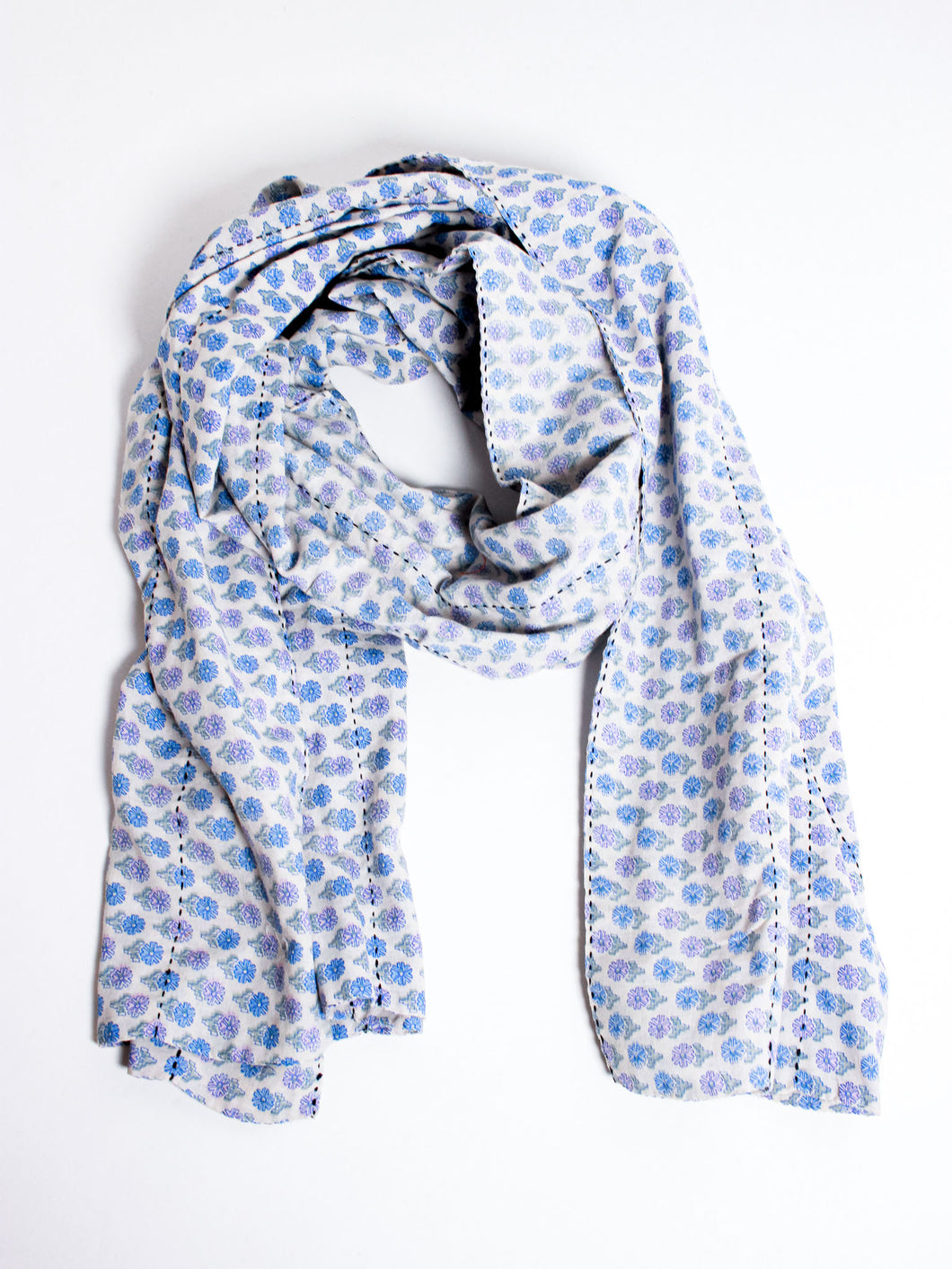 Kantha Straight Scarf - Anchal Project - Berte