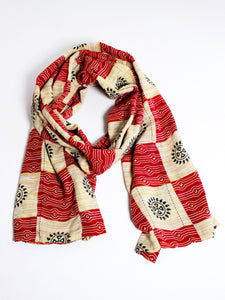 Kantha Straight Scarf - Anchal Project - Berte