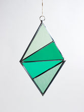 Load image into Gallery viewer, Green Diamond Ornament - Debbie Bean - Berte
