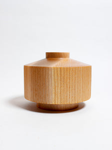 Hand Turned & Carved Wood Vases - Hanna Dausch - Berte