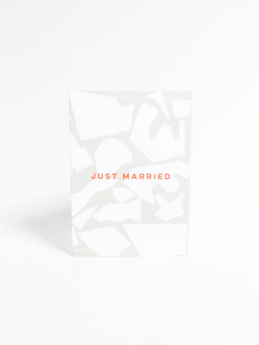 Just Married Card - The Completist - Berte