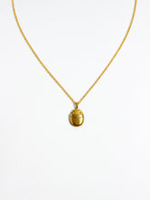Load image into Gallery viewer, Khepri Scarab Necklace - Sara Golden Jewelry - Berte
