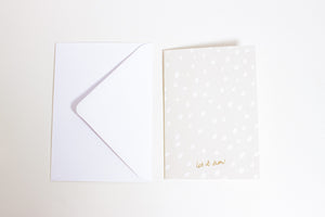 Let It Snow Holiday Card - Kinshipped - Berte