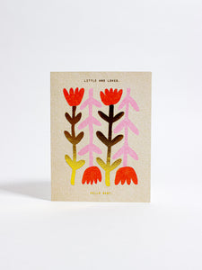 Little and Loved Hello Baby Card - Someday Studio - Berte