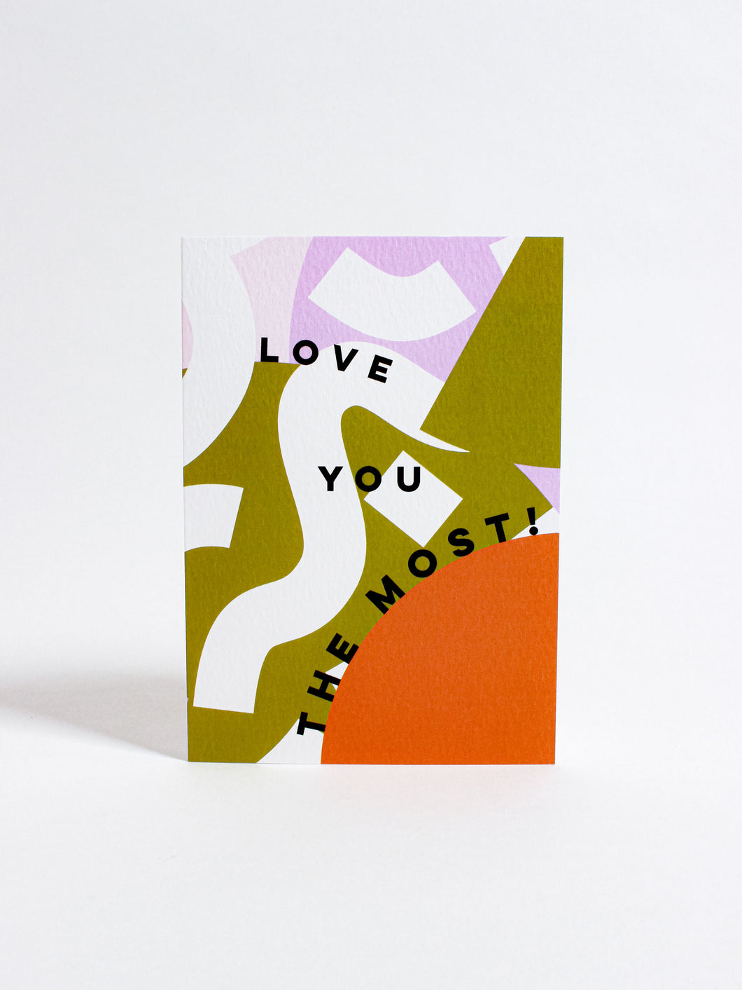 Love You The Most Card - The Completist - Berte