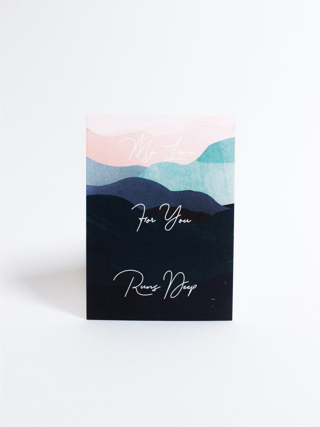 Love Runs Deep Card - Aya Paper Co - Berte