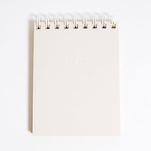 To Do Minimalist Notepad - Wilde House Paper - Berte