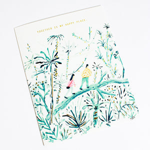 Together Is My Happy Place Card - Someday Studio - Berte