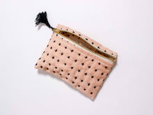 Load image into Gallery viewer, Cream Stitch Coin Purse - Anchal Project - Berte
